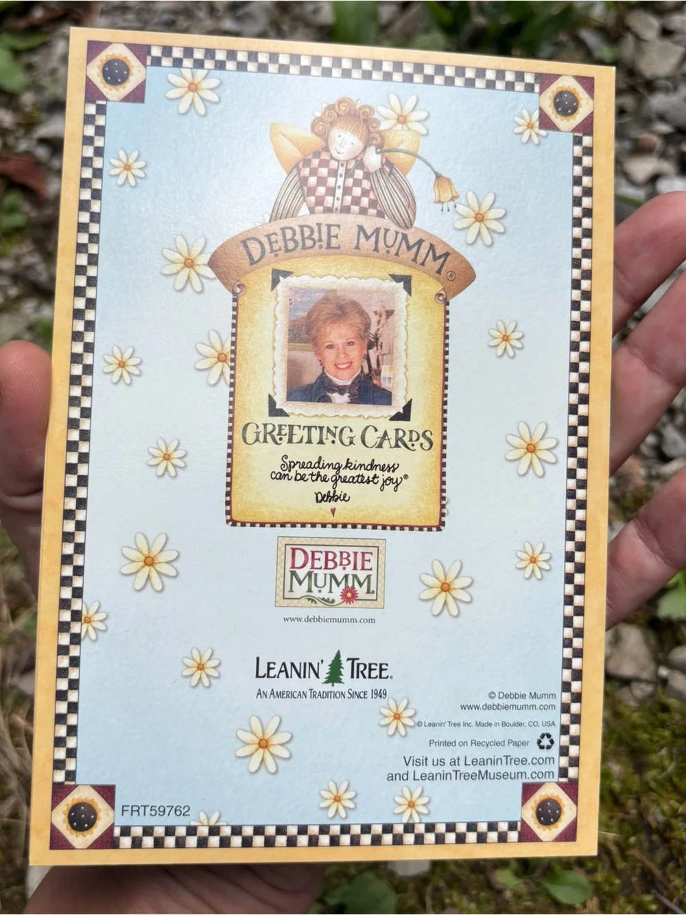 Vintage Debbie Mumm Leanin Tree Country Greeting Cards (2ct)